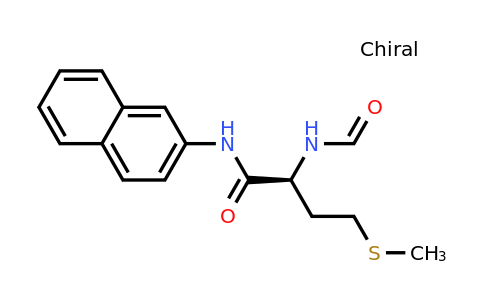 CAS 76078-88-1 | (S)-2-Formamido-4-(methylthio)-N-(naphthalen-2-yl)butanamide