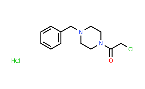 CAS 76087-89-3 | 1-(4-benzylpiperazin-1-yl)-2-chloroethan-1-one hydrochloride
