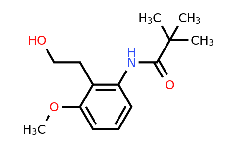 CAS 76093-72-6 | N-[2-(2-hydroxyethyl)-3-methoxy-phenyl]-2,2-dimethyl-propanamide
