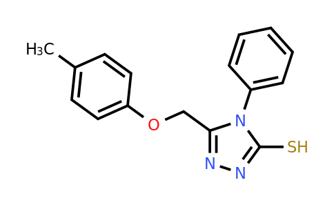CAS 76111-27-8 | 5-[(4-methylphenoxy)methyl]-4-phenyl-4H-1,2,4-triazole-3-thiol