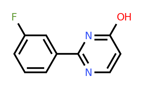 CAS 76128-78-4 | 2-(3-Fluorophenyl)pyrimidin-4-ol