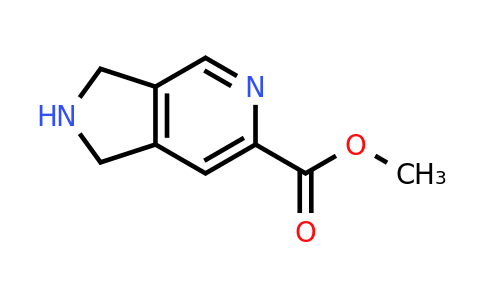 CAS 761401-07-4 | methyl 2,3-dihydro-1H-pyrrolo[3,4-c]pyridine-6-carboxylate