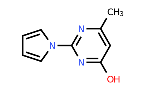 CAS 76178-97-7 | 6-Methyl-2-(1H-pyrrol-1-yl)pyrimidin-4-ol
