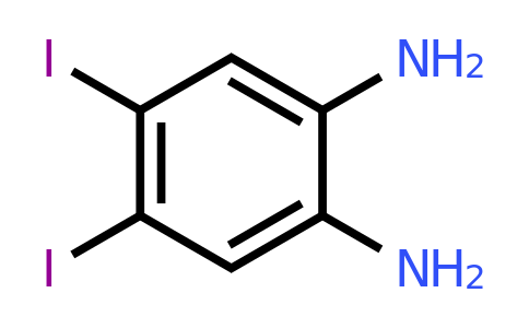 CAS 76179-43-6 | 4,5-Diiodo-benzene-1,2-diamine