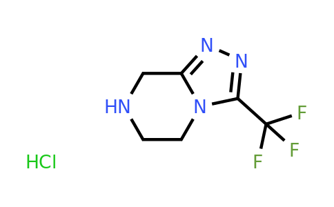 CAS 762240-92-6 | 3-(Trifluoromethyl)-5,6,7,8-tetrahydro-[1,2,4]triazolo[4,3-A]pyrazine hydrochloride