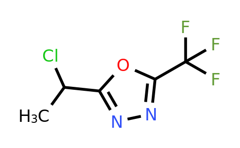 CAS 762241-01-0 | 2-(1-chloroethyl)-5-(trifluoromethyl)-1,3,4-oxadiazole