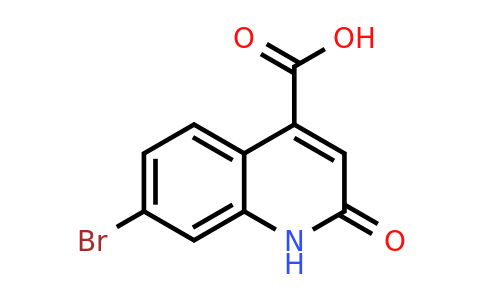 CAS 762260-63-9 | 7-Bromo-2-oxo-1,2-dihydroquinoline-4-carboxylic acid