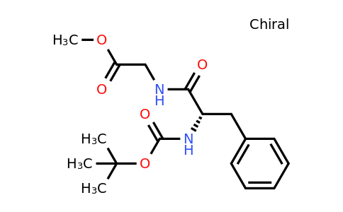 CAS 7625-57-2 | methyl 2-[(2S)-2-{[(tert-butoxy)carbonyl]amino}-3-phenylpropanamido]acetate