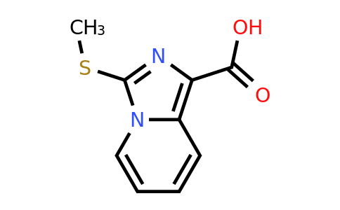 CAS 76259-06-8 | 3-(Methylsulfanyl)imidazo[1,5-a]pyridine-1-carboxylic acid