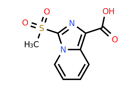 CAS 76259-07-9 | 3-Methanesulfonylimidazo[1,5-a]pyridine-1-carboxylic acid