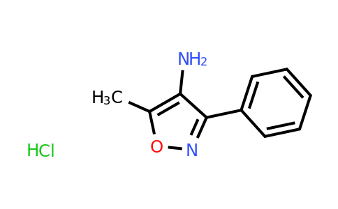 CAS 76270-20-7 | 5-methyl-3-phenyl-1,2-oxazol-4-amine hydrochloride