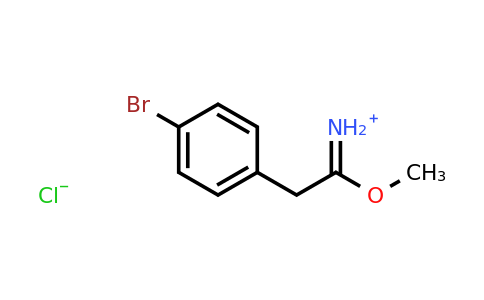 CAS 76284-86-1 | 2-(4-Bromophenyl)-1-methoxyethaniminium chloride