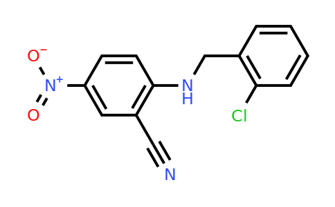 CAS 763098-40-4 | 2-((2-Chlorobenzyl)amino)-5-nitrobenzonitrile