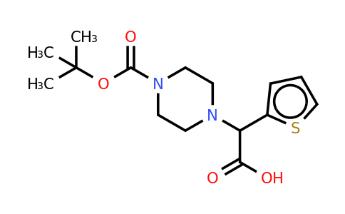 CAS 763109-79-1 | 2-(4-BOC-Piperazinyl)-2-(2-thienyl)acetic acid