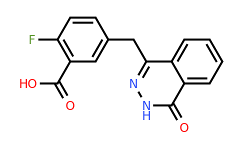 CAS 763114-26-7 | 2-fluoro-5-[(4-oxo-3,4-dihydrophthalazin-1-yl)methyl]benzoic acid