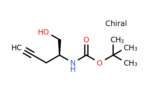 CAS 763122-73-2 | (S)-tert-Butyl (1-hydroxypent-4-yn-2-yl)carbamate