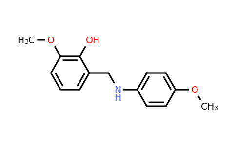 CAS 763132-95-2 | 2-Methoxy-6-(((4-methoxyphenyl)amino)methyl)phenol