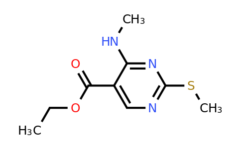 CAS 76360-82-2 | Ethyl 4-(methylamino)-2-(methylsulfanyl)-5-pyrimidinecarboxylate