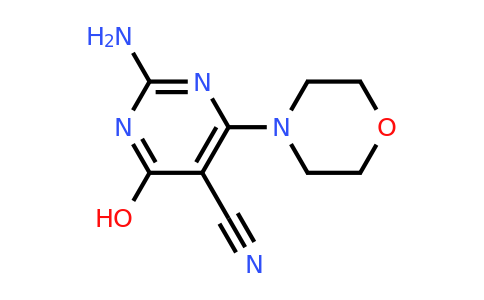 CAS 76369-23-8 | 2-Amino-4-hydroxy-6-(morpholin-4-yl)pyrimidine-5-carbonitrile