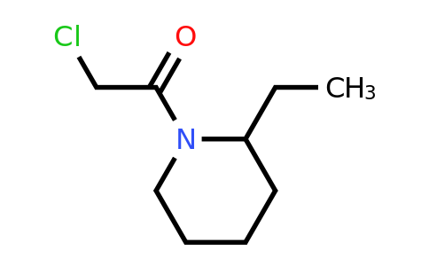 CAS 76395-72-7 | 2-Chloro-1-(2-ethylpiperidin-1-yl)ethanone