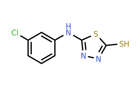 CAS 76462-59-4 | 5-[(3-chlorophenyl)amino]-1,3,4-thiadiazole-2-thiol