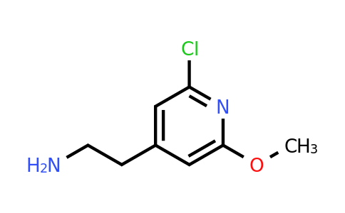 CAS 764708-26-1 | 2-(2-Chloro-6-methoxypyridin-4-YL)ethanamine