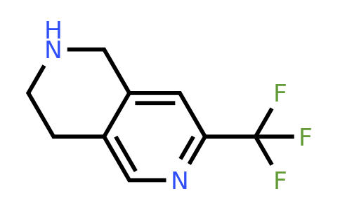 7-(Trifluoromethyl)-1,2,3,4-tetrahydro-2,6-naphthyridine