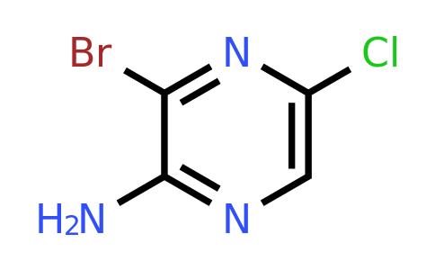 CAS 76537-18-3 | 2-Amino-3-bromo-5-chloropyrazine