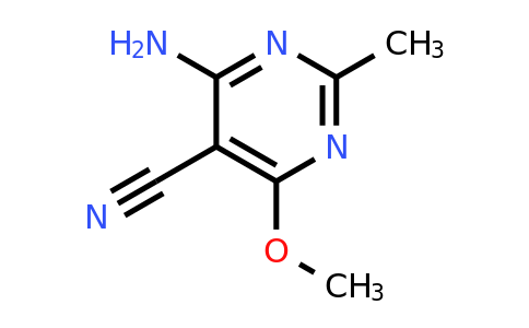 CAS 76574-35-1 | 4-Amino-6-methoxy-2-methylpyrimidine-5-carbonitrile