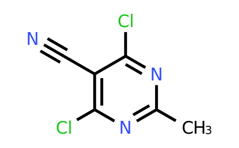 CAS 76574-36-2 | 4,6-Dichloro-2-methylpyrimidine-5-carbonitrile