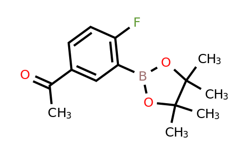 CAS 765916-70-9 | 1-(4-Fluoro-3-(4,4,5,5-tetramethyl-1,3,2-dioxaborolan-2-YL)phenyl)ethanone