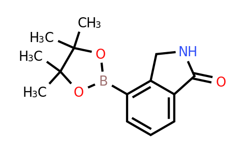 4-(4,4,5,5-Tetramethyl-1,3,2-dioxaborolan-2-YL)isoindolin-1-one