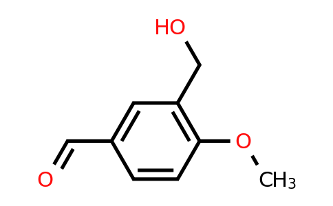 CAS 76646-42-9 | 3-(Hydroxymethyl)-4-methoxybenzaldehyde