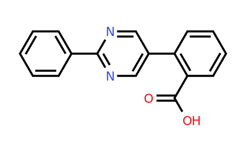 CAS 76646-52-1 | 2-(2-Phenylpyrimidin-5-yl)benzoic acid