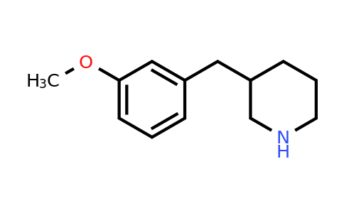 CAS 766487-11-0 | 3-(3-Methoxybenzyl)piperidine
