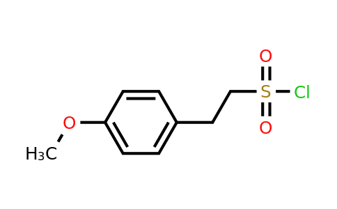 CAS 76653-14-0 | 2-(4-Methoxyphenyl)ethanesulfonyl chloride