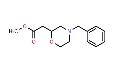 CAS 766539-34-8 | (4-Benzyl-morpholin-2-YL)-acetic acid methyl ester