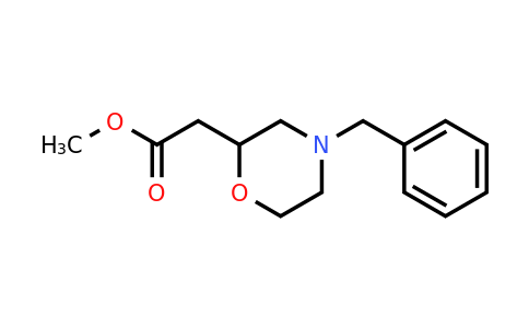 (4-Benzyl-morpholin-2-YL)-acetic acid methyl ester