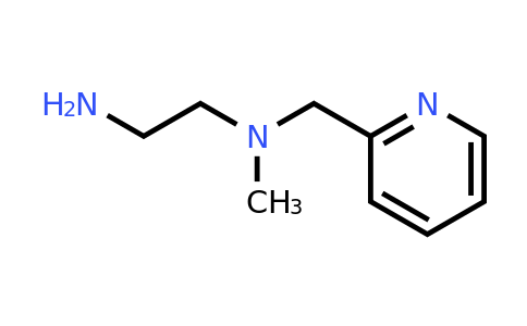 CAS 766545-06-6 | N1-Methyl-N1-(pyridin-2-ylmethyl)ethane-1,2-diamine