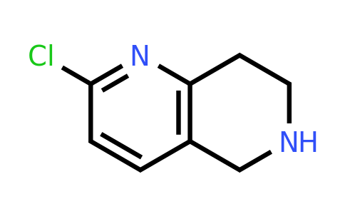 CAS 766545-20-4 | 2-Chloro-5,6,7,8-tetrahydro-1,6-naphthyridine
