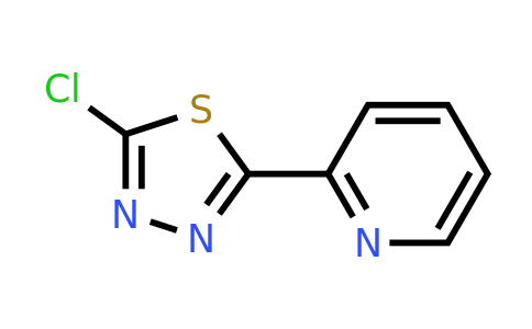 CAS 76686-93-6 | 2-(5-chloro-1,3,4-thiadiazol-2-yl)pyridine