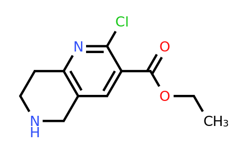 CAS 767260-86-6 | Ethyl 2-chloro-5,6,7,8-tetrahydro-1,6-naphthyridine-3-carboxylate