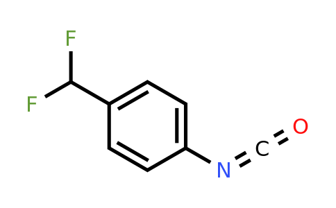 CAS 76729-40-3 | 1-(Difluoromethyl)-4-isocyanatobenzene