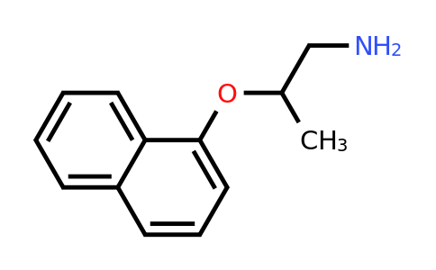 CAS 767570-59-2 | 2-(Naphthalen-1-yloxy)-propylamine