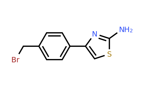 CAS 767606-50-8 | 4-(4-Bromomethyl-phenyl)-thiazol-2-ylamine