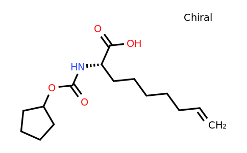CAS 769167-55-7 | (S)-2-(Cyclopentyloxycarbonylamino)non-8-enoic acid
