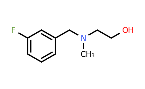 CAS 769916-90-7 | 2-((3-Fluorobenzyl)(methyl)amino)ethanol