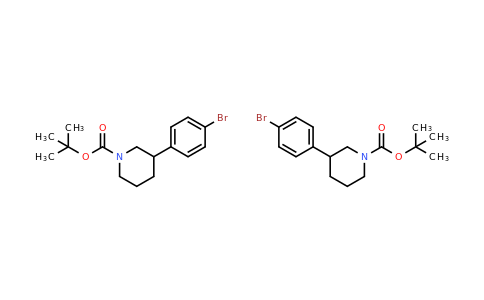 CAS 769944-73-2 | TERT-BUTYL 3-(4-BROMOPHENYL)PIPERIDINE-1-CARBOXYLATE 3-(4-Bromo-phenyl)-piperidine-1-carboxylic acid tert-butyl ester