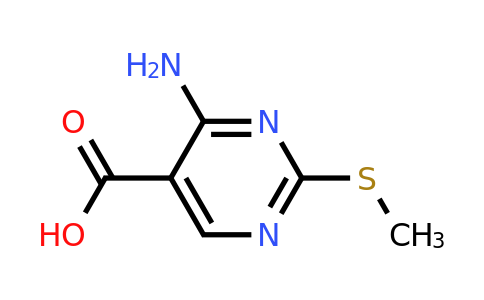 CAS 771-81-3 | 4-Amino-2-(methylthio)pyrimidine-5-carboxylic acid