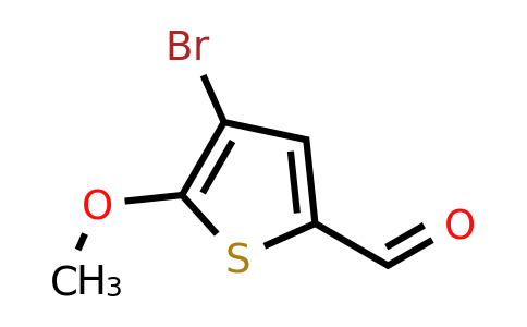 CAS 77133-21-2 | 4-bromo-5-methoxythiophene-2-carbaldehyde